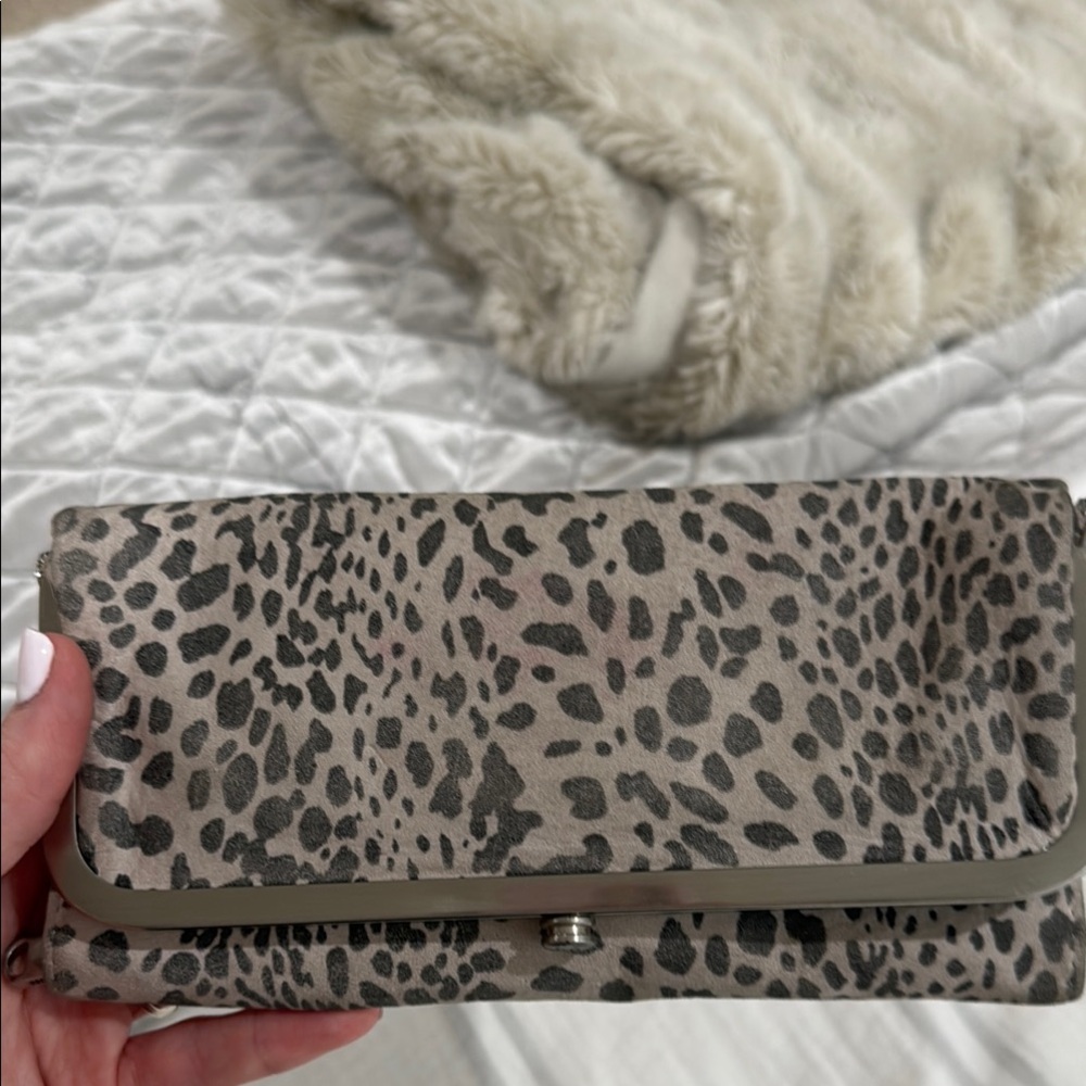 Leopard Print Clutch
